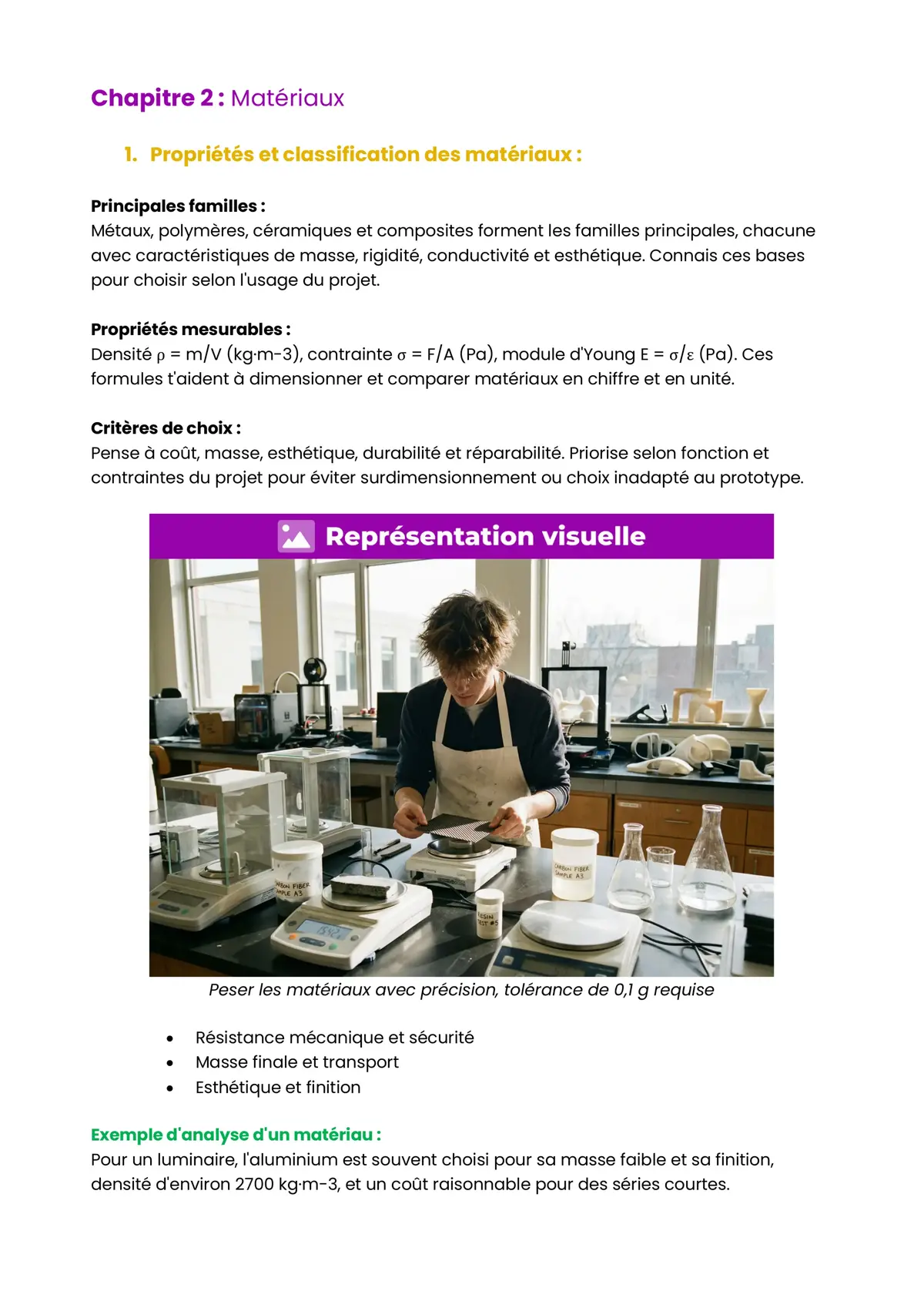 Example Fiche de Révision Bac STD2A